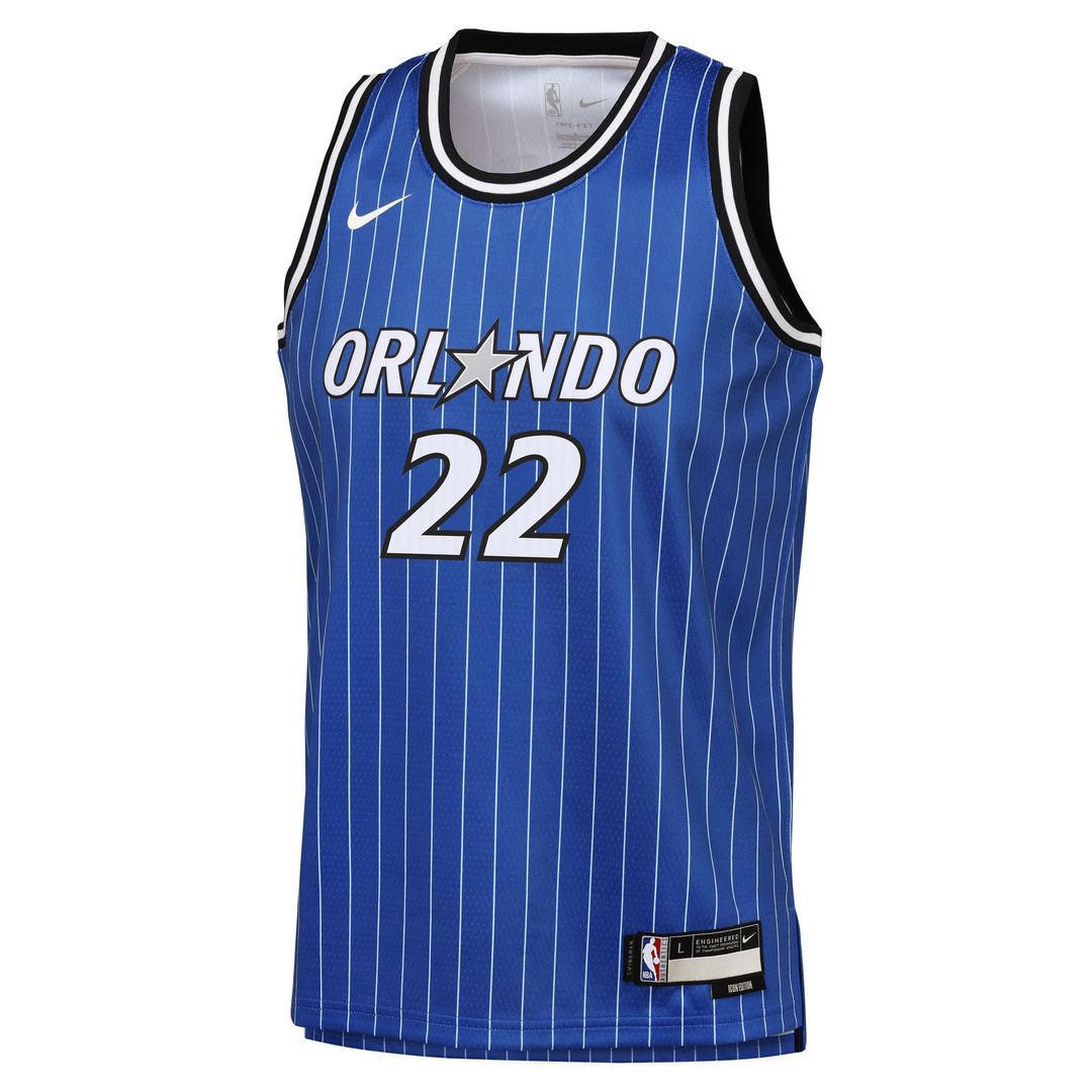 Orlando Magic Franz Wagner Nike Youth Icon Edition Swingman Jersey - Blue