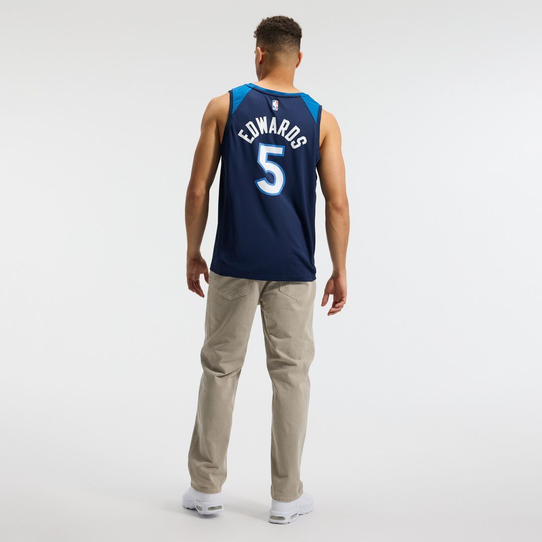 Minnesota Timberwolves Anthony Edwards Fanatics Fast Break Replica Player Jersey - Icon Edition - Navy