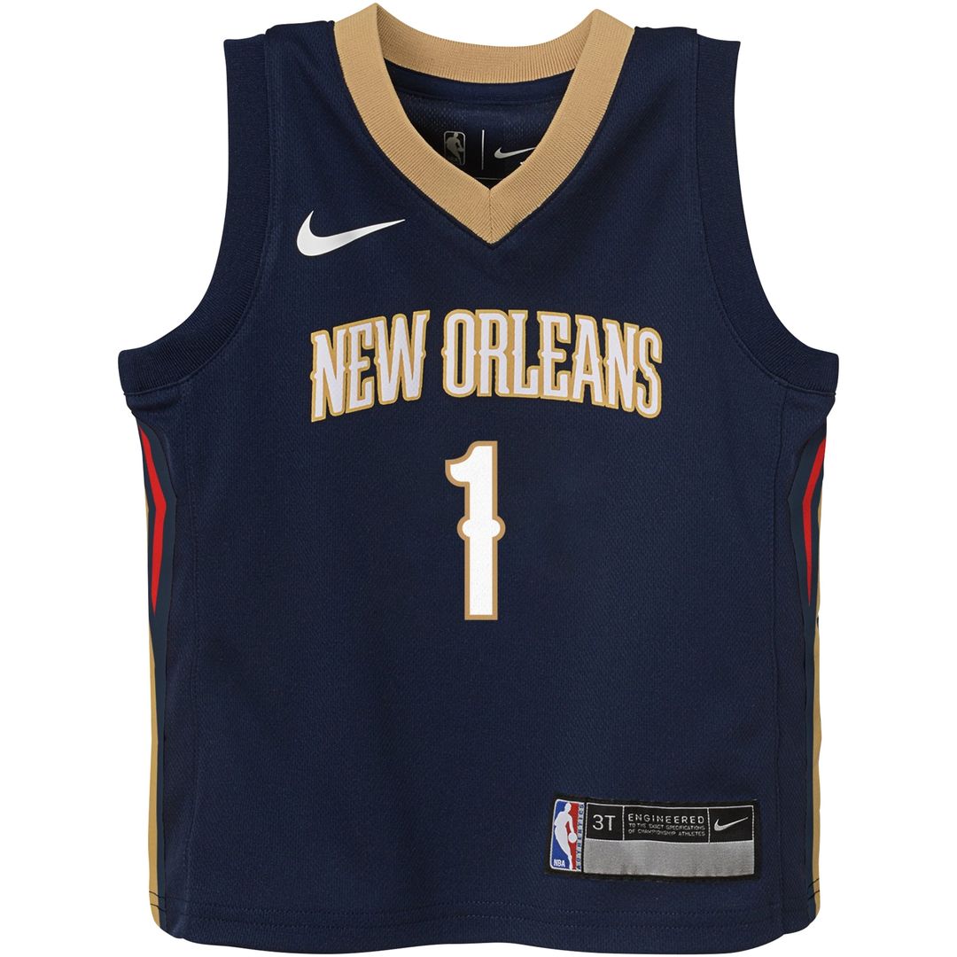 New Orleans Pelicans Zion Williamson Nike Toddler Swingman Player Jersey - Icon Edition - Navy