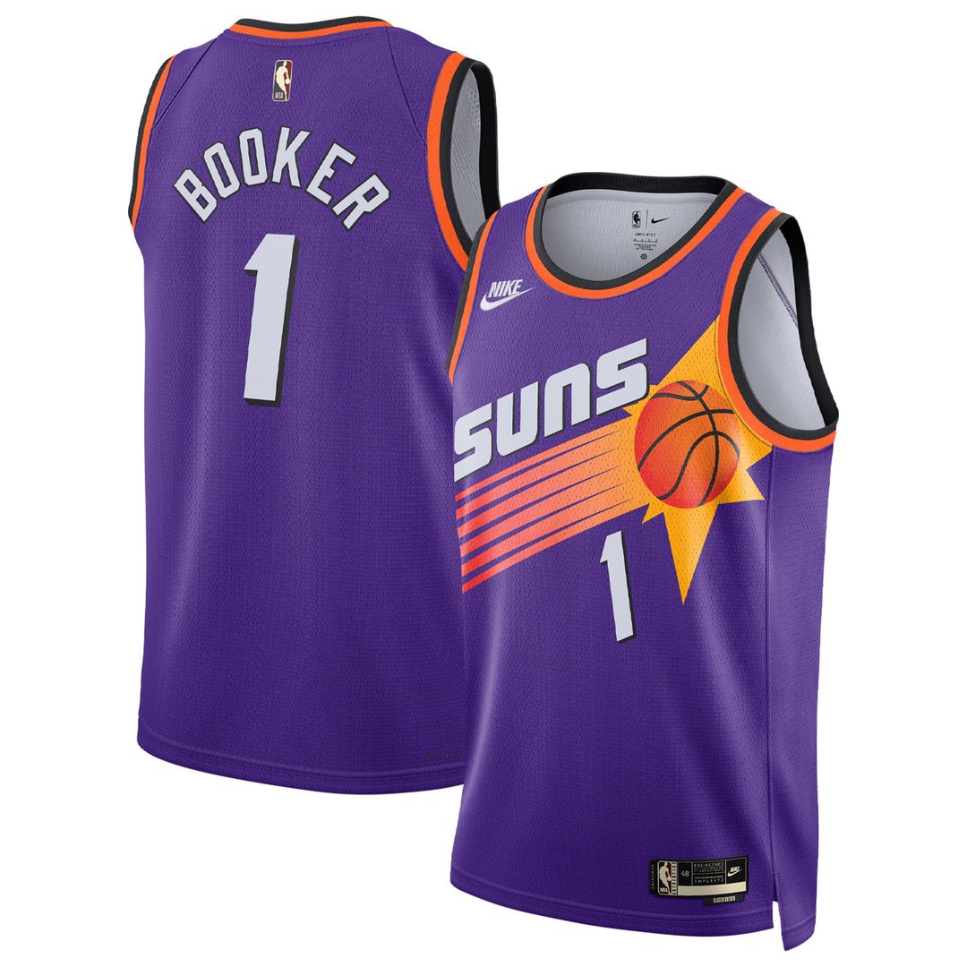 Phoenix Suns Devin Booker Nike Swingman Jersey - Classic Edition - Purple
