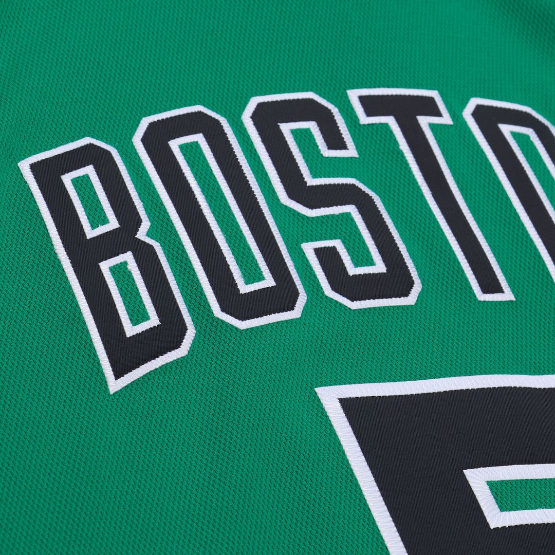 Boston Celtics Kevin Garnett Mitchell & Ness 2007 - 08 Hardwood Classics Authentic Jersey - Kelly Green