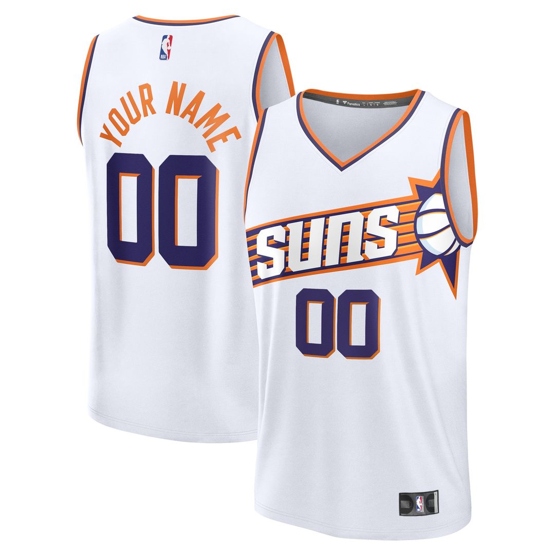 Phoenix Suns Fanatics Youth Fast Break Custom Replica Jersey - Purple - Icon Edition