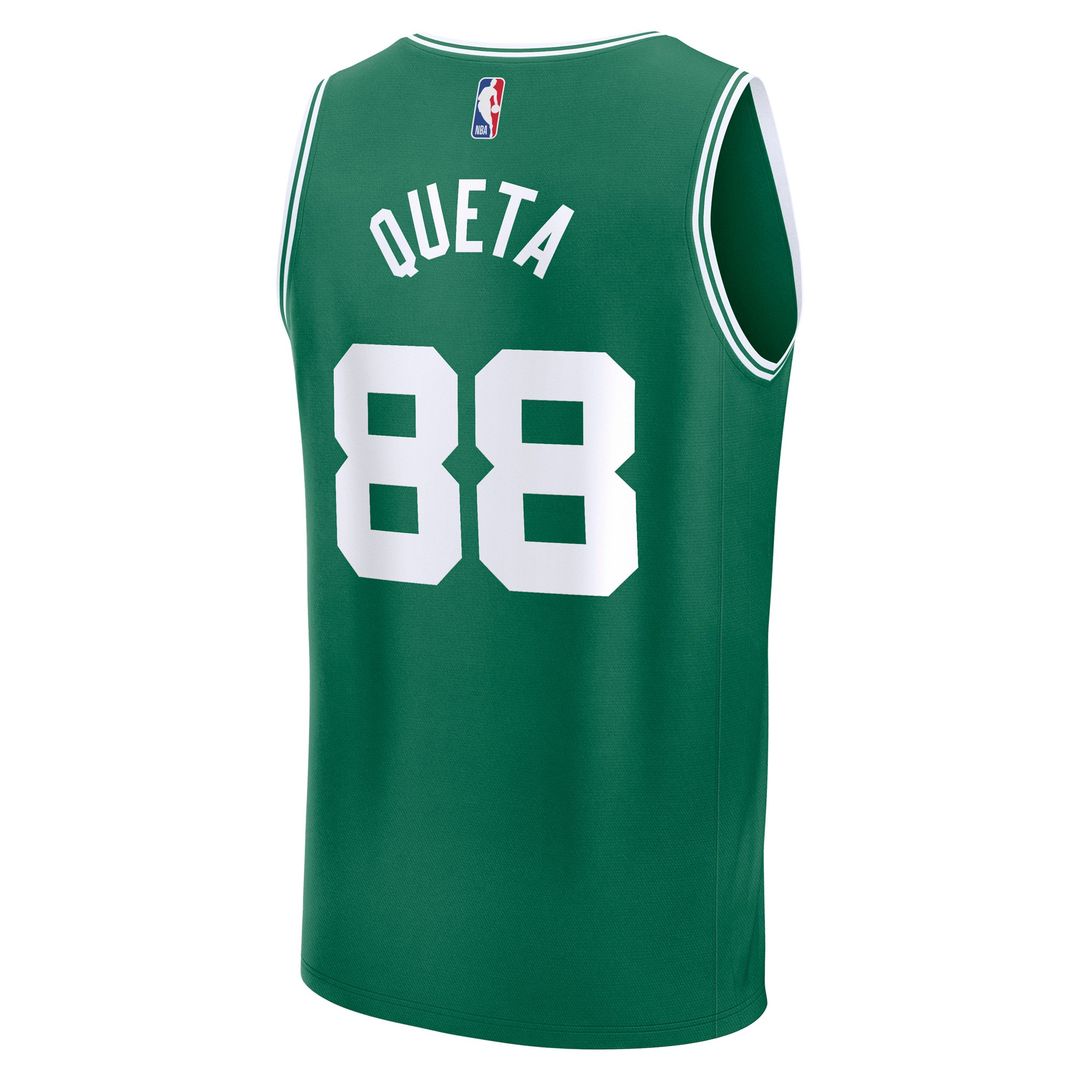 Boston Celtics Neemias Queta Fanatics Fast Break Replica Player Jersey - Icon Edition - Kelly Green