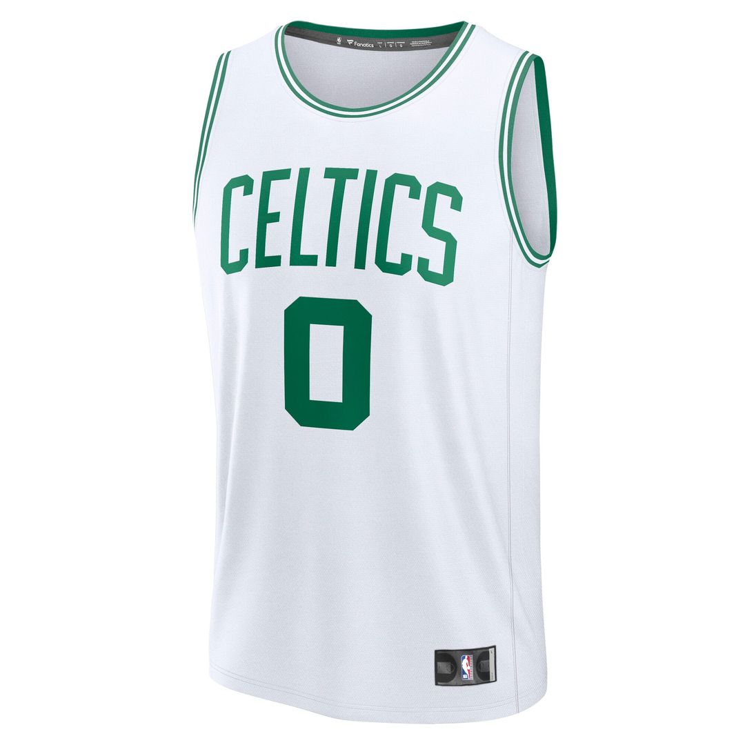 Boston Celtics Jayson Tatum Fanatics Fast Break Replica Player Jersey - Association Edition - White