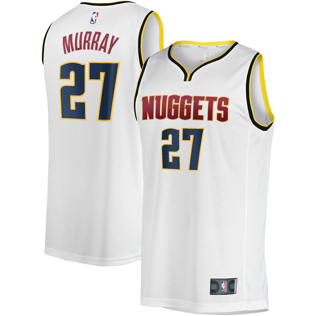 Denver Nuggets Jamal Murray Fanatics Fast Break Player Jersey - Association Edition - White
