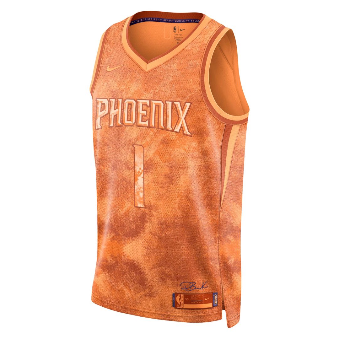 Phoenix Suns Devin Booker Nike Unisex Select Series Swingman Jersey - Orange