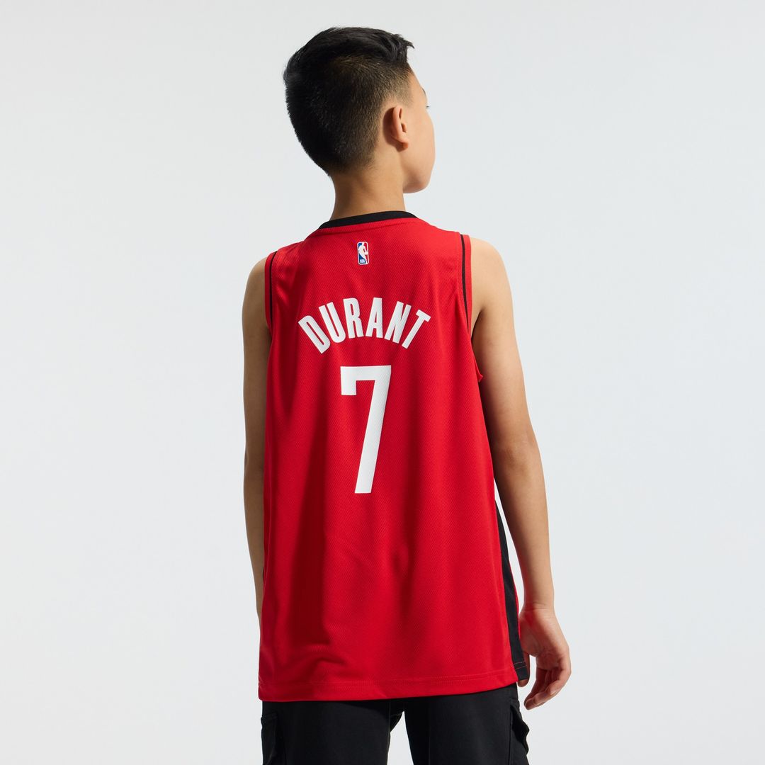 Houston Rockets Kevin Durant Fanatics Youth Fast Break Jersey - Icon Edition - Red