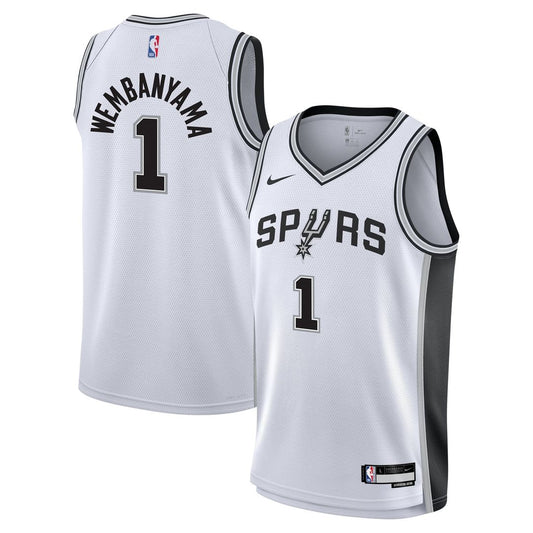 San Antonio Spurs Victor Wembanyama Nike Youth Swingman Jersey - Association Edition - White