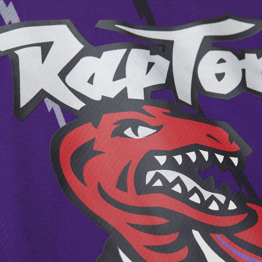 Toronto Raptors Vince Carter Mitchell & Ness Unisex Maxxed Out Fashion Hockey Jersey - Purple