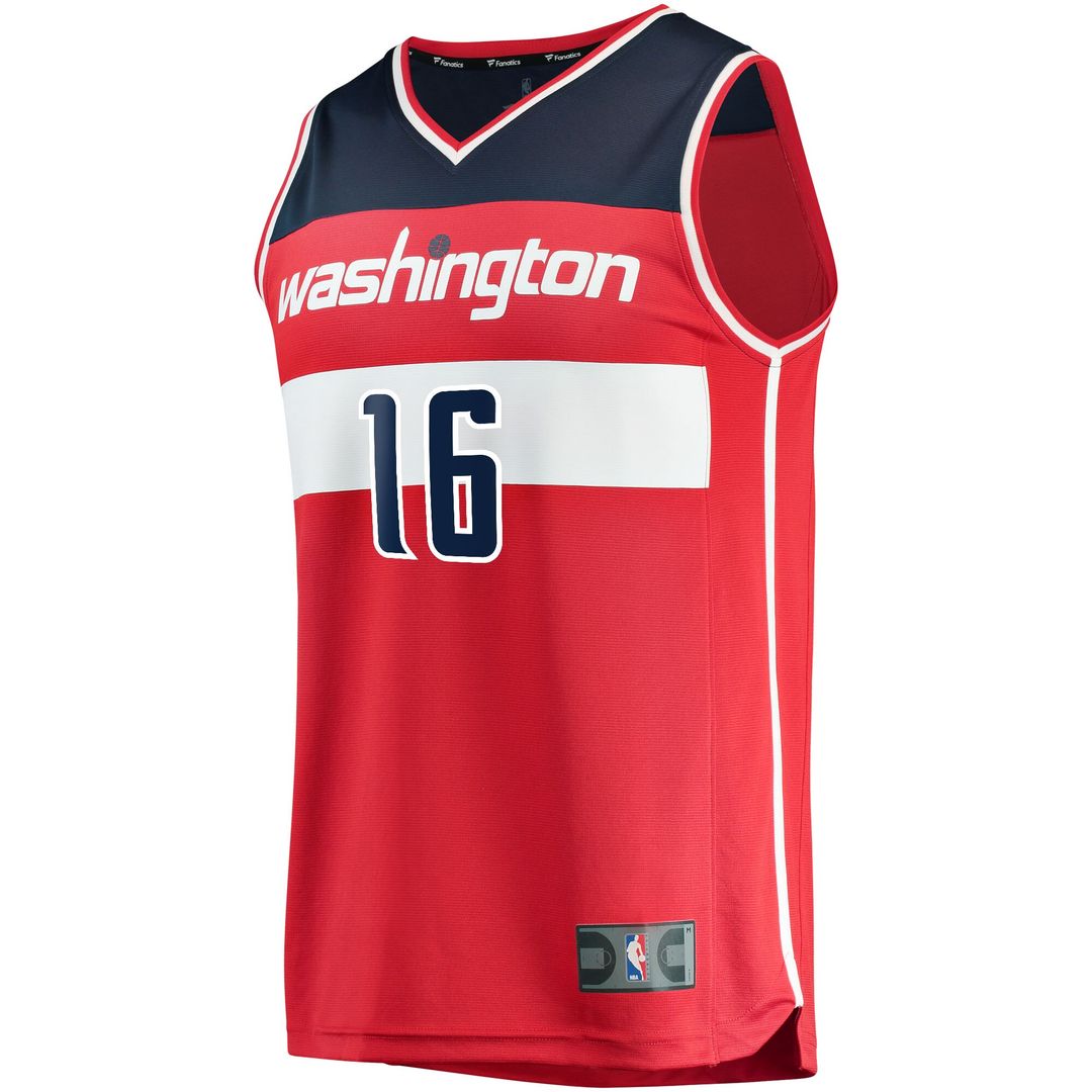 Washington Wizards Anthony Gill Fanatics Fast Break Replica Jersey - Icon Edition - Red