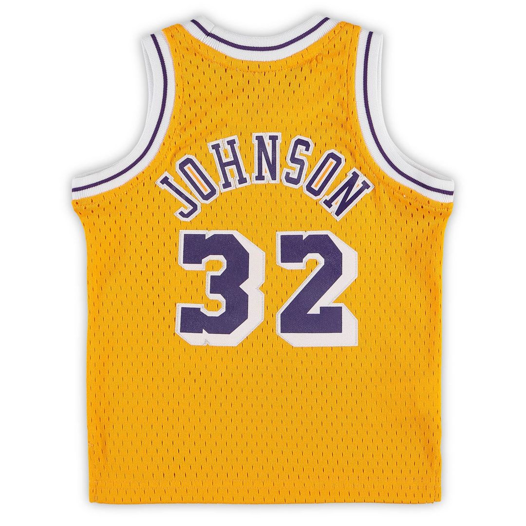 Los Angeles Lakers Magic Johnson Mitchell & Ness Infant Retired Player Jersey - Gold