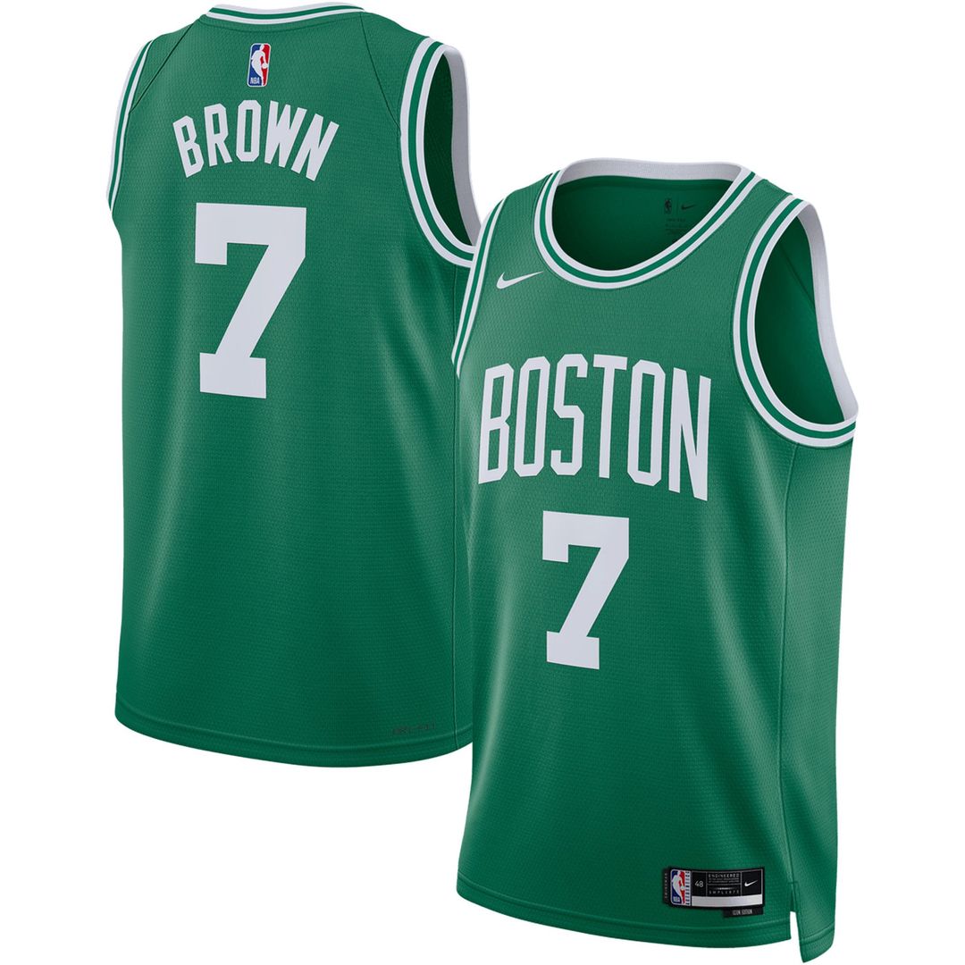 Boston Celtics Jaylen Brown Nike Unisex Swingman Jersey - Association Edition - White