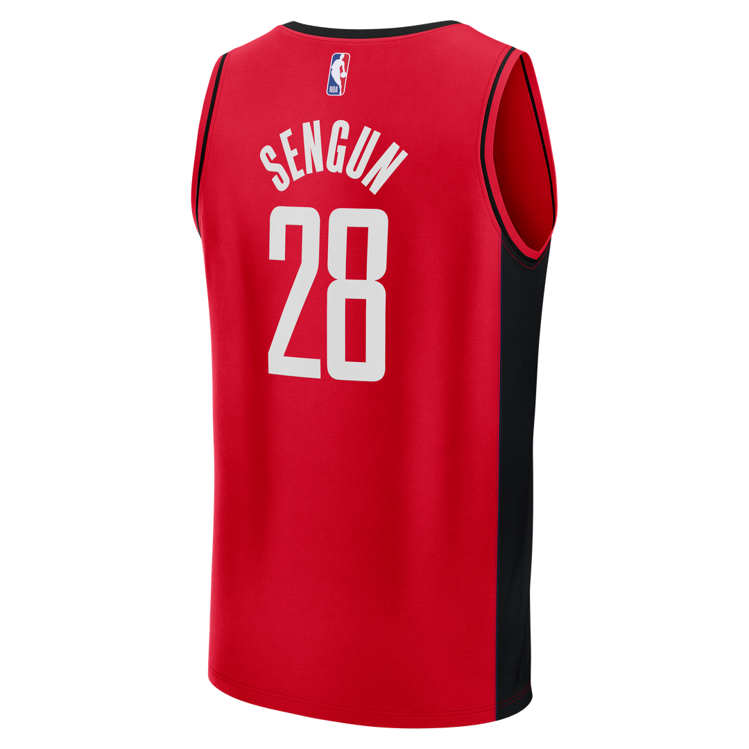 Houston Rockets Alperen Şengün Fanatics Fast Break Replica Jersey - Red - Icon Edition