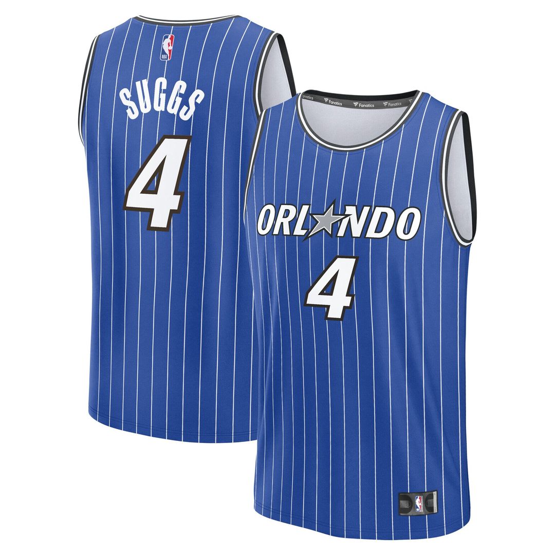 Orlando Magic Jalen Suggs Fanatics Fast Break Jersey - Icon Edition - Blue