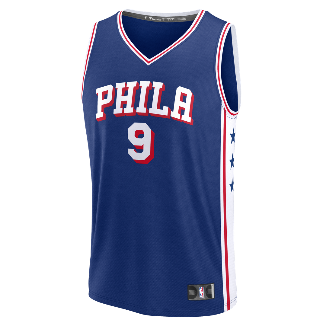 Philadelphia 76ers Kelly Oubre Jr. Fanatics Fast Break Jersey - Icon Edition - Blue