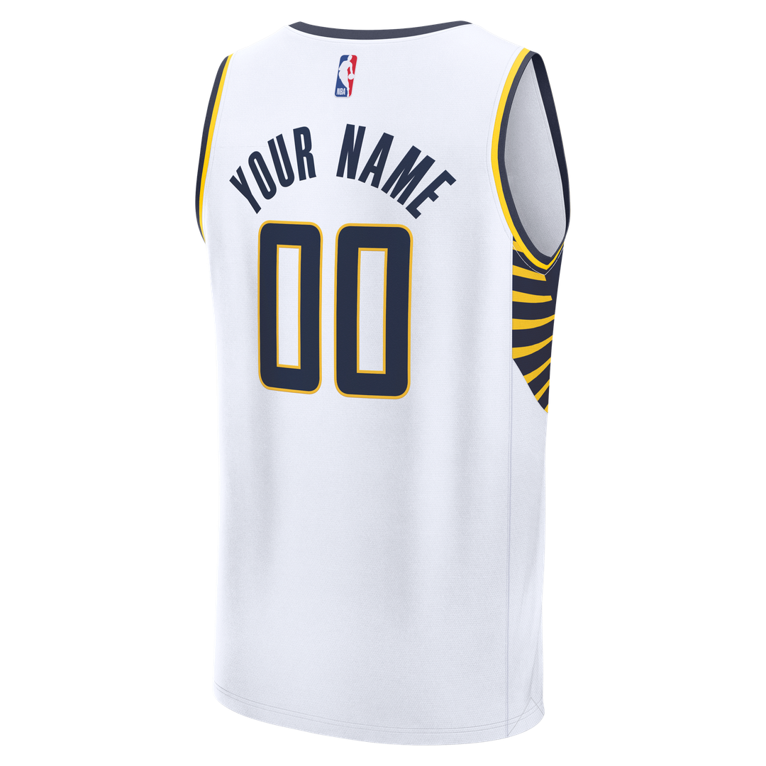 Indiana Pacers Fanatics Fast Break Custom Jersey - Icon Edition - White
