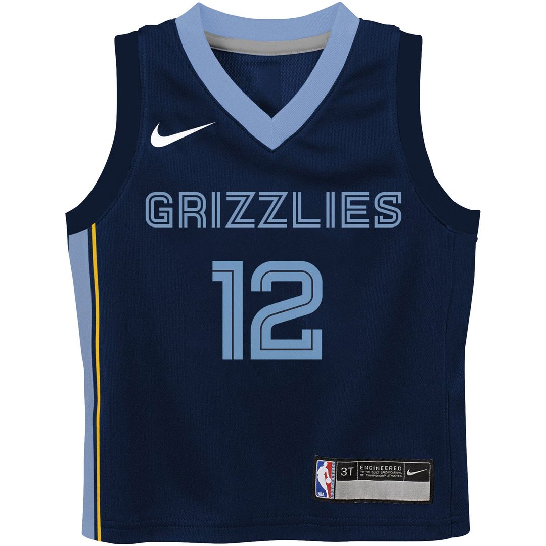 Memphis Grizzlies Ja Morant Nike Preschool Swingman Player Jersey - Icon Edition - Navy
