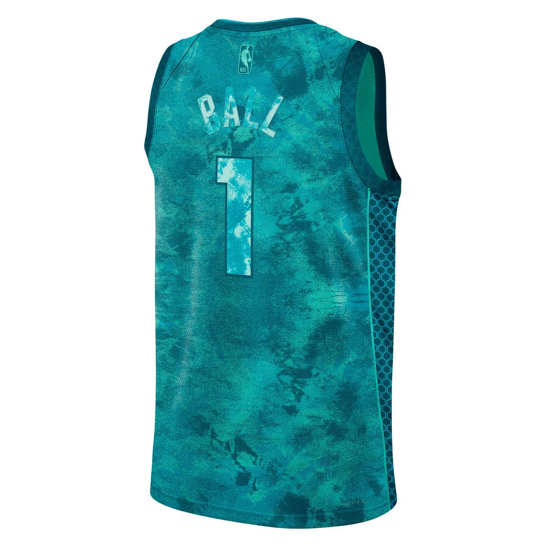 Charlotte Hornets LaMelo Ball Jordan Brand Unisex Select Series Swingman Jersey - Teal