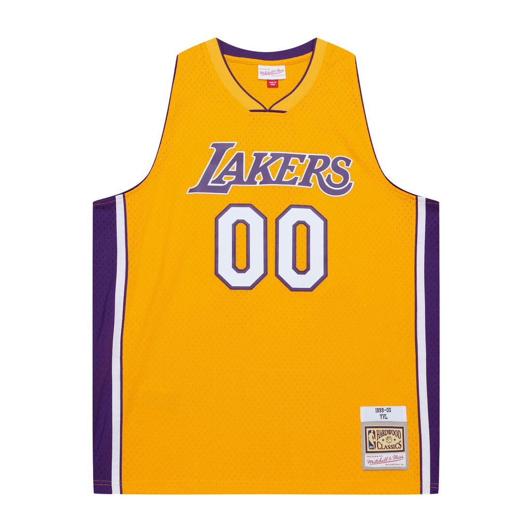 Los Angeles Lakers Mitchell & Ness x Playboi Carti 1999 - 00 Swingman Jersey - Gold