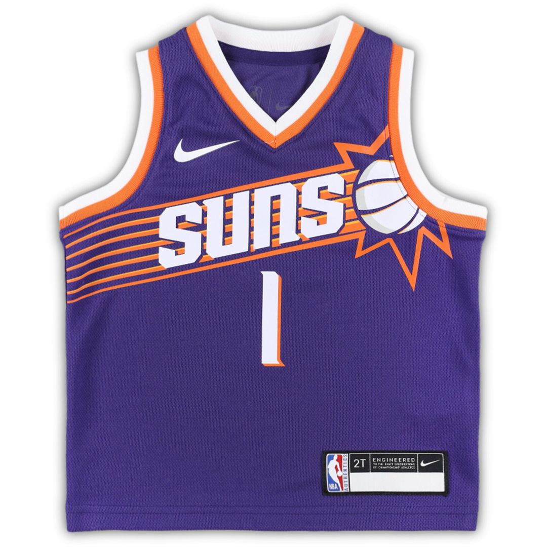 Phoenix Suns Devin Booker Nike Toddler Swingman Player Jersey - Icon Edition - Purple