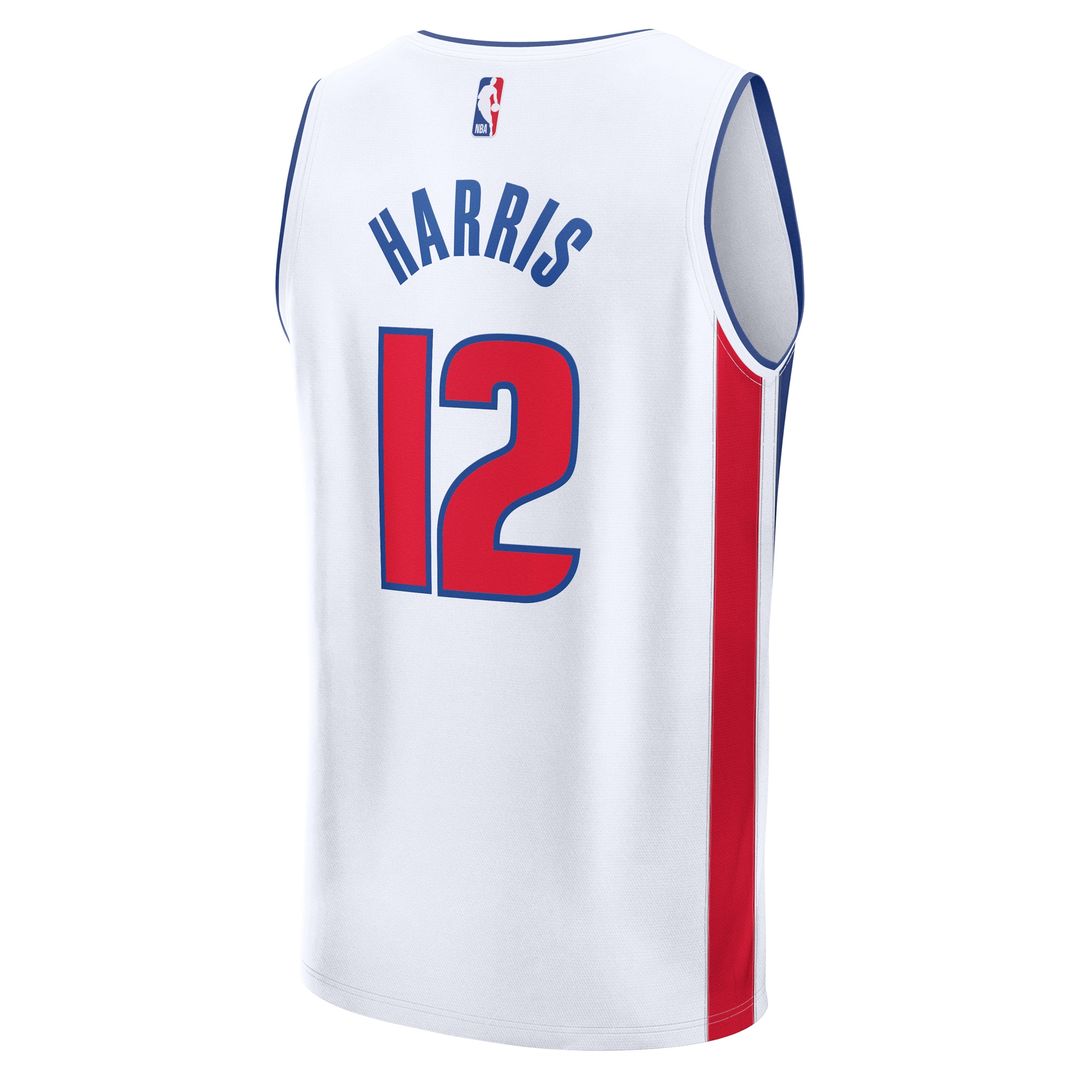 Detroit Pistons Tobias Harris Fanatics Fast Break Replica Player Jersey - Association Edition - White