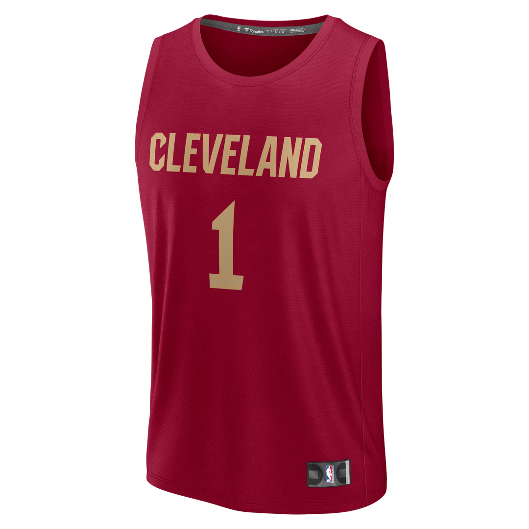 Cleveland Cavaliers James Harden Fanatics Youth Fast Break Replica Jersey - Icon Edition - Wine
