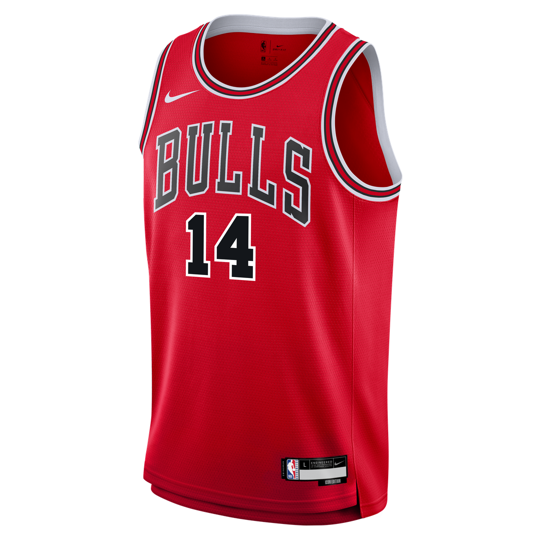 Chicago Bulls Matas Buzelis Nike Youth Swingman Jersey - Icon Edition - Red