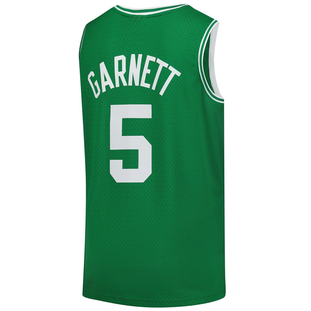 Boston Celtics Kevin Garnett Mitchell & Ness 2007/08 Hardwood Classics Swingman Jersey - Kelly Green
