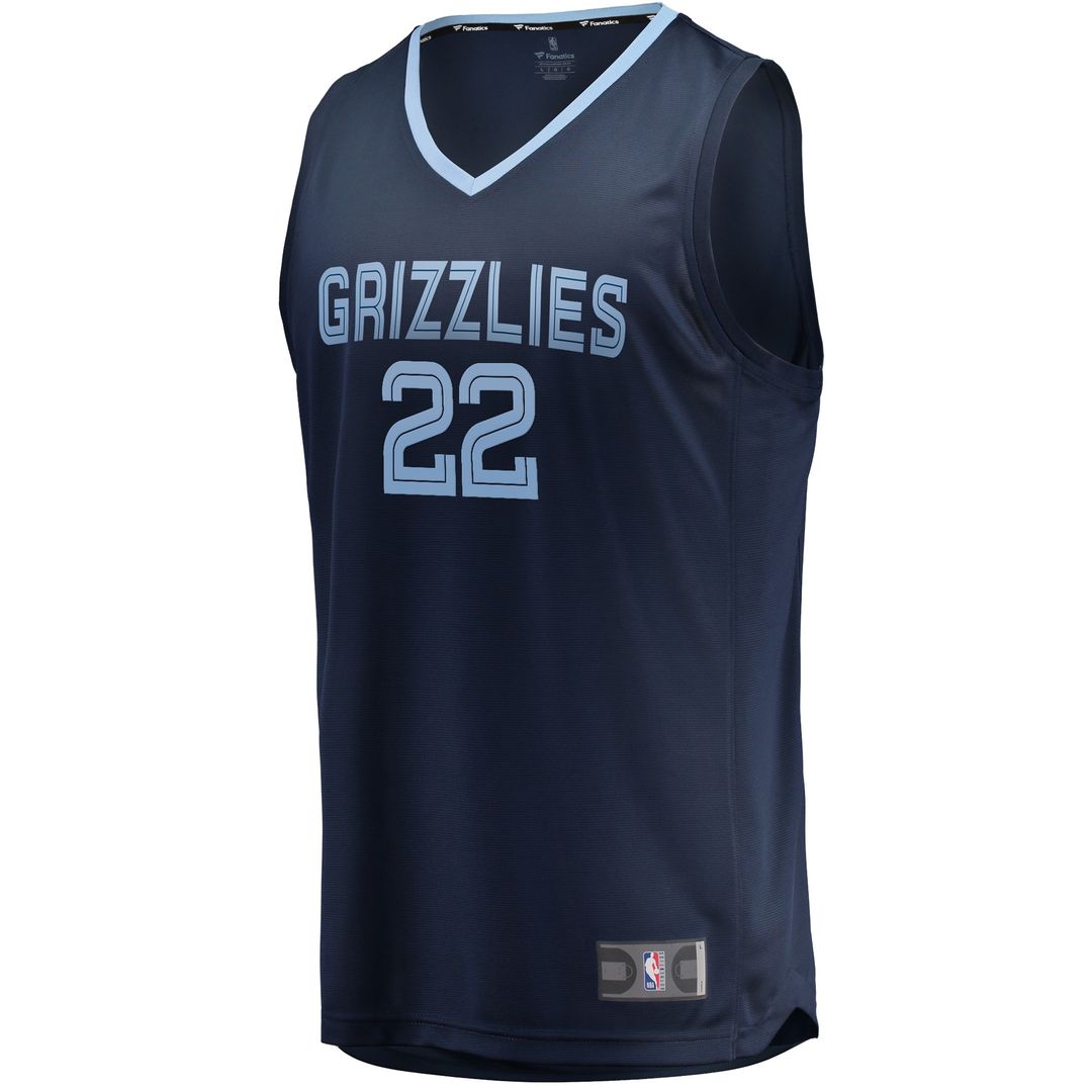 Memphis Grizzlies Desmond Bane Fanatics Fast Break Replica Jersey - Icon Edition - Navy