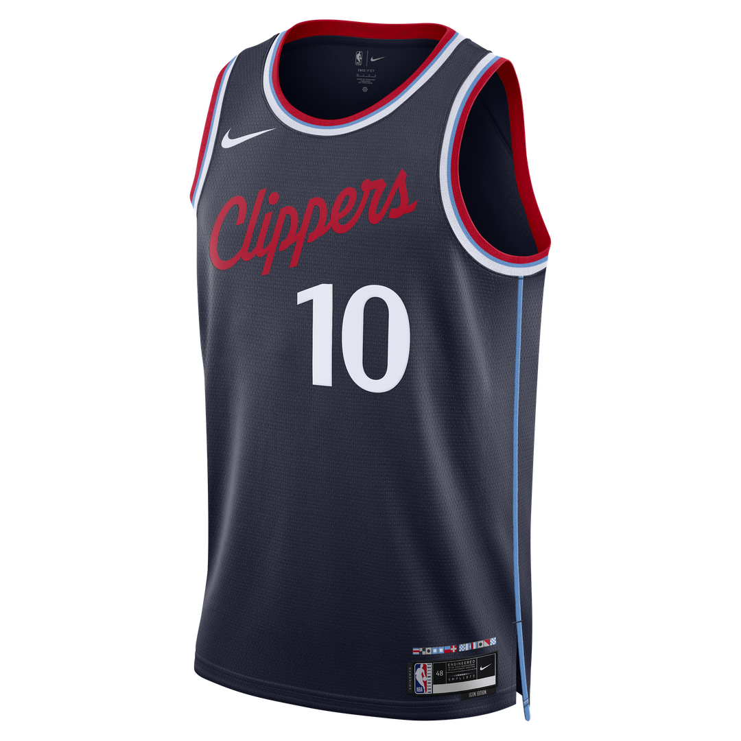 LA Clippers Darius Garland Nike Unisex Swingman Jersey - Icon Edition - Navy