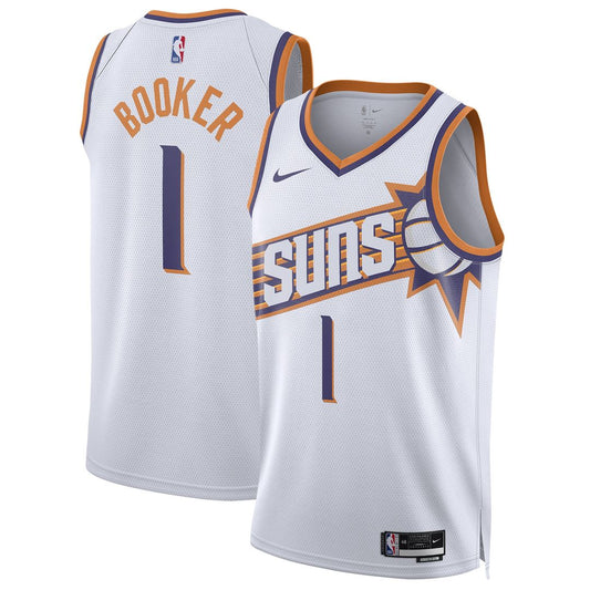 Phoenix Suns Devin Booker Nike Unisex Swingman Jersey - Association Edition - White