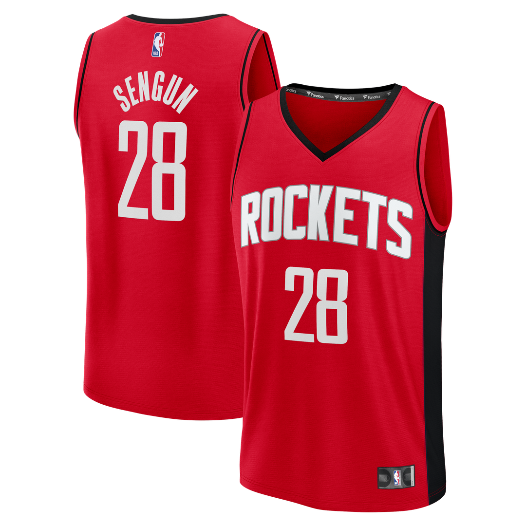 Houston Rockets Alperen Şengün Fanatics Fast Break Replica Jersey - Red - Icon Edition