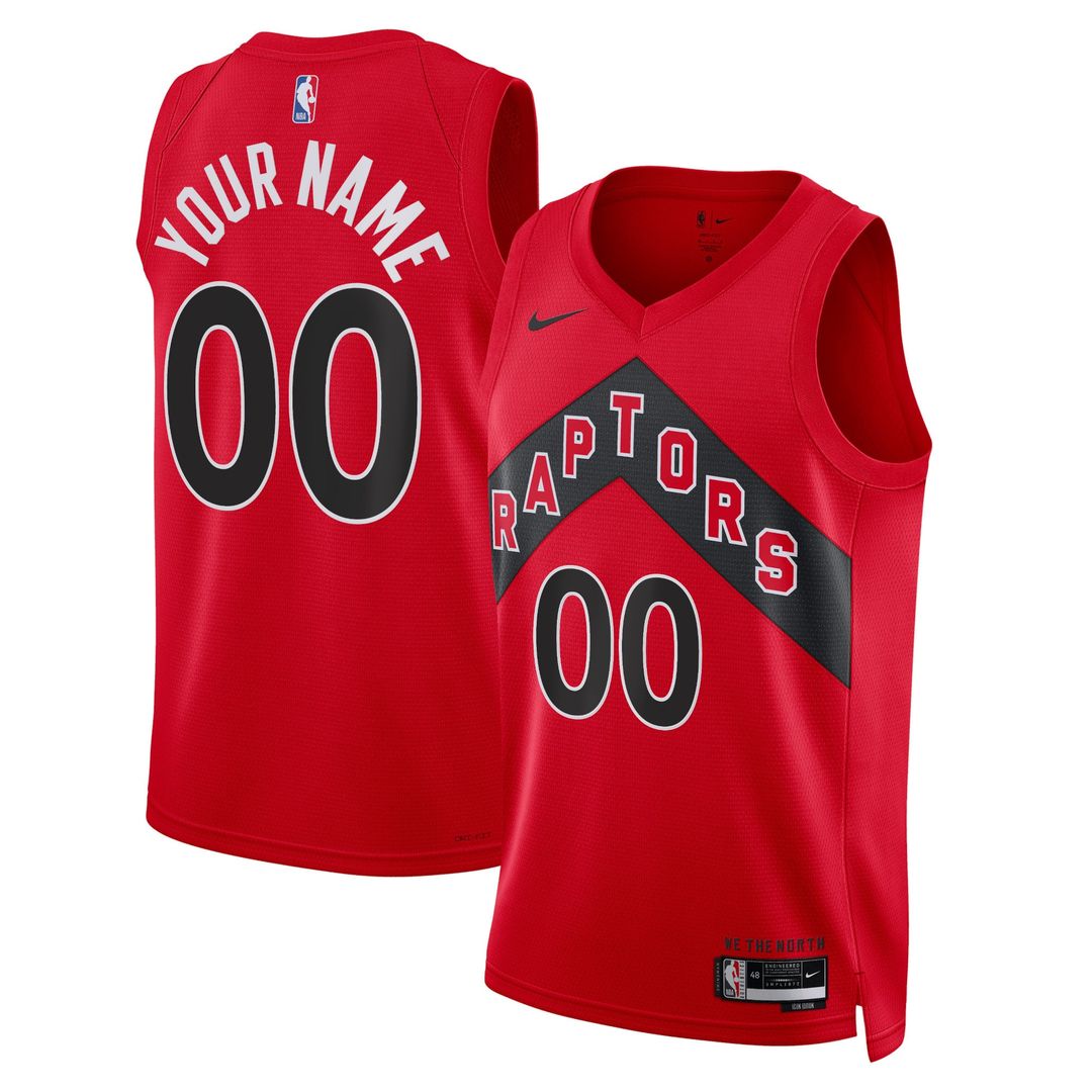 Toronto Raptors Nike Unisex Swingman Custom Jersey White - Association Edition
