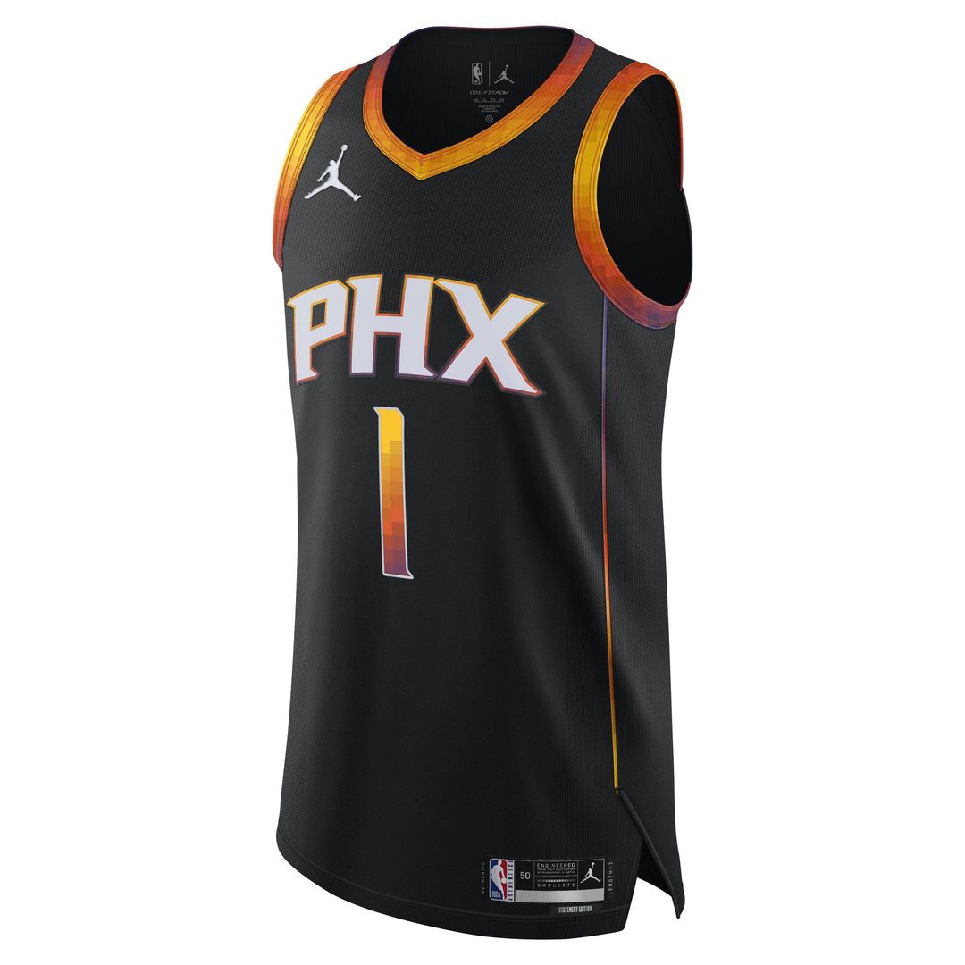 Phoenix Suns Devin Booker Jordan Brand Authentic Player Jersey - Statement Edition - Black