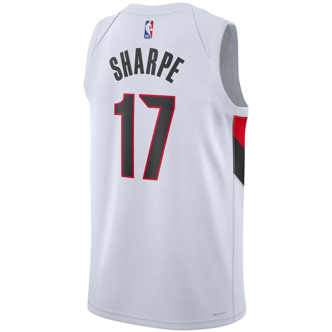 Portland Trail Blazers Shaedon Sharpe Nike Unisex Swingman Player Jersey - Association Edition - White