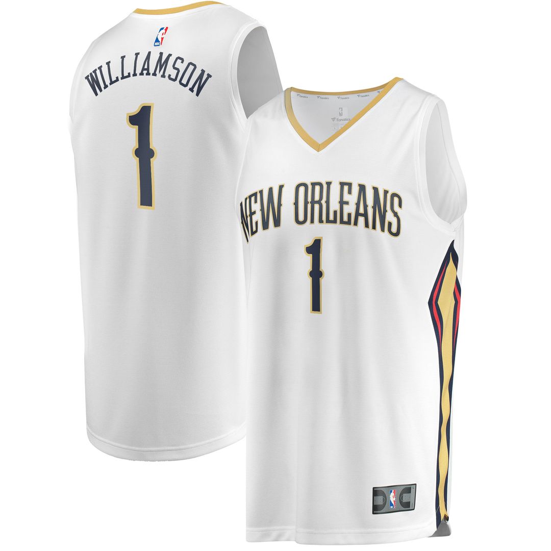 New Orleans Pelicans Zion Williamson Fanatics Replica Fast Break Jersey Red - Statement Edition