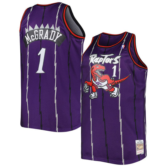 Toronto Raptors Tracy McGrady Mitchell & Ness Big & Tall Hardwood Classics 1998/99 Swingman Jersey - Purple