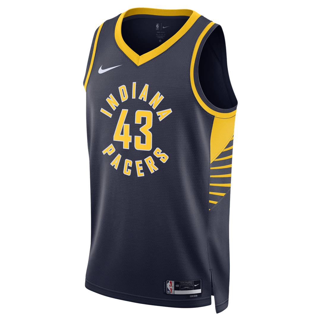 Indiana Pacers Pascal Siakam Nike Unisex Swingman Jersey - Icon Edition - Navy