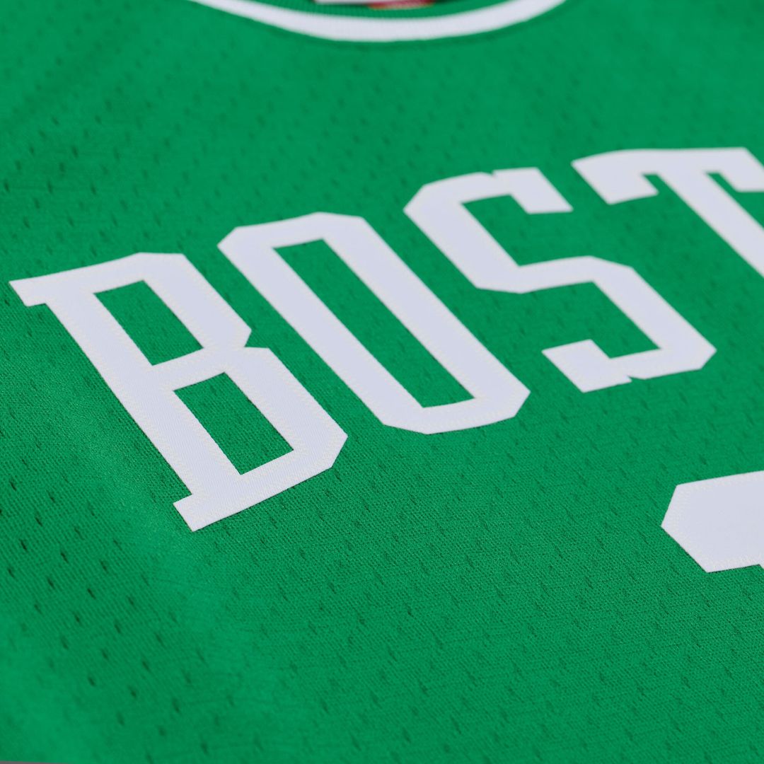Boston Celtics Chuck Cooper Mitchell & Ness 1950 - 51 Pioneers Swingman Jersey - Kelly Green