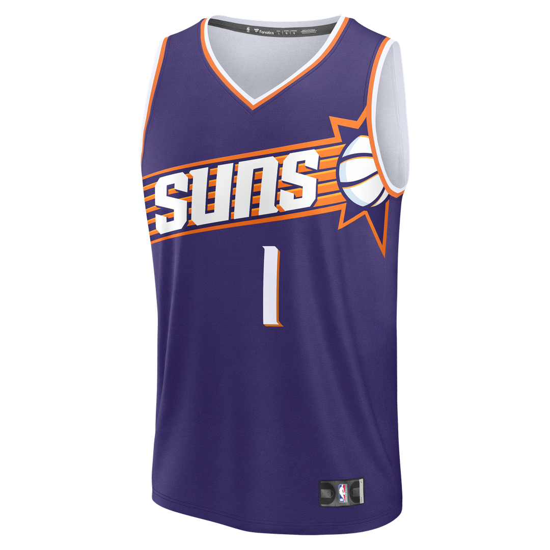 Phoenix Suns Devin Booker Fanatics Youth Fast Break Replica Player Jersey - Icon Edition - Purple