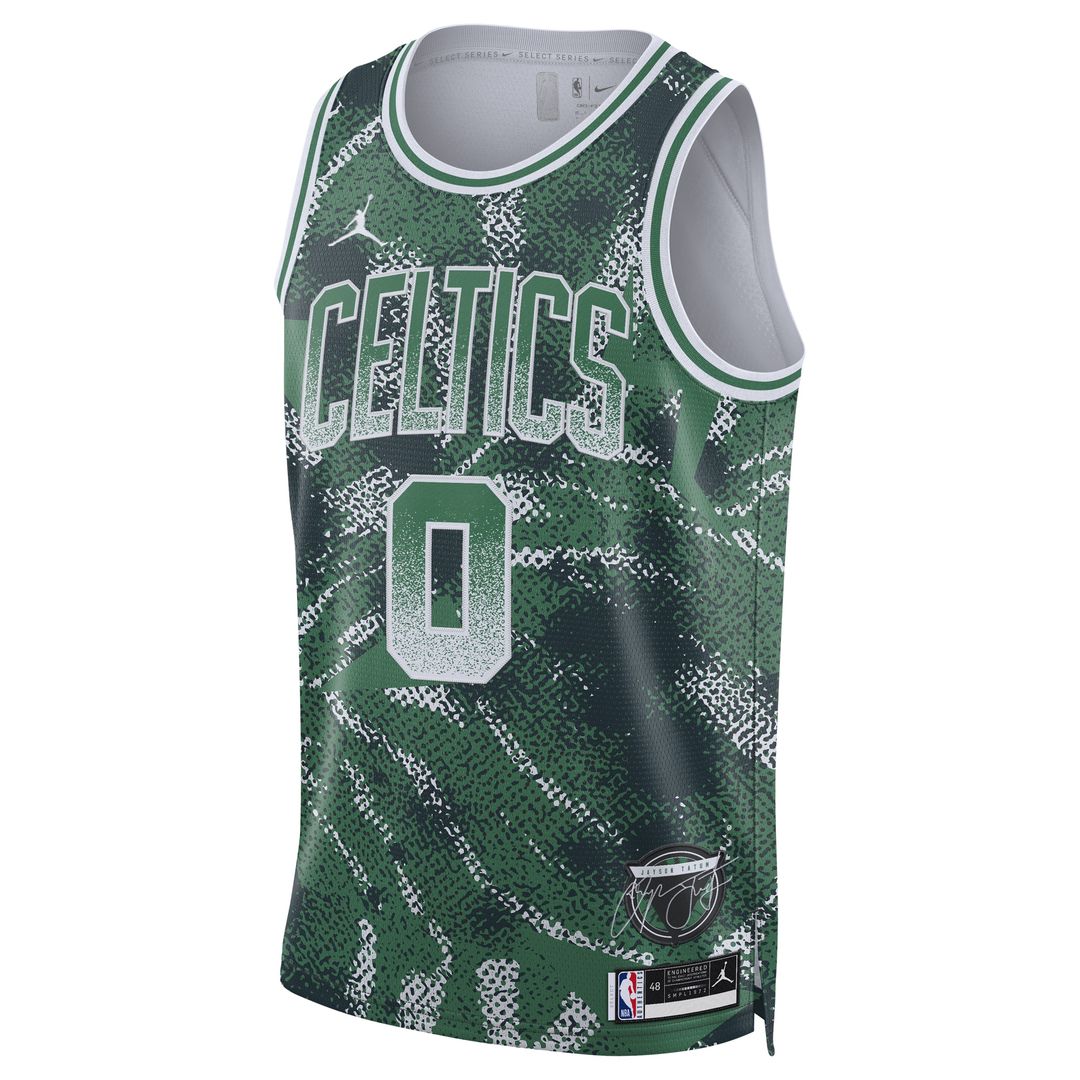 Boston Celtics Jayson Tatum Nike Unisex 2025 Select Series Swingman Player Jersey - Green