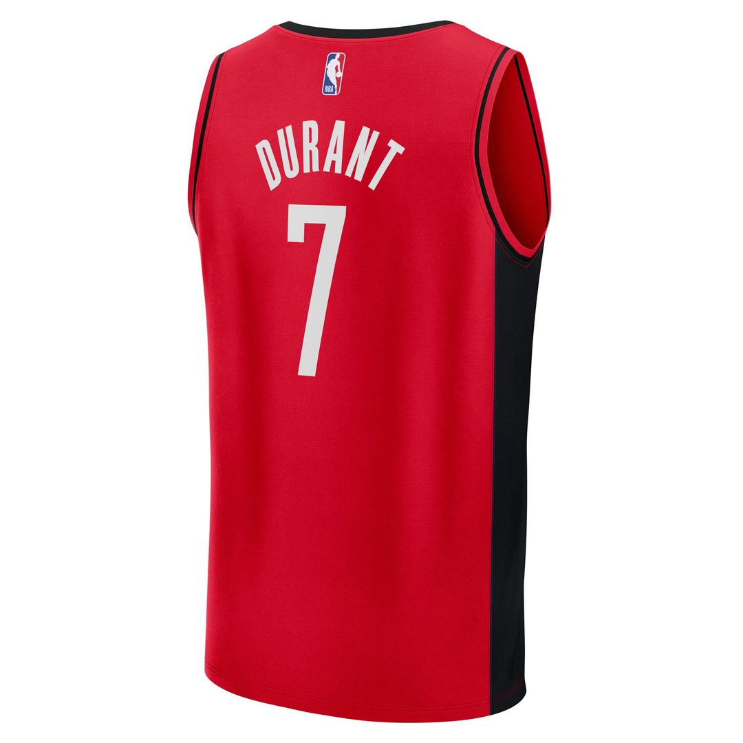 Houston Rockets Kevin Durant Fanatics Fast Break Replica Player Jersey - Icon Edition - Red