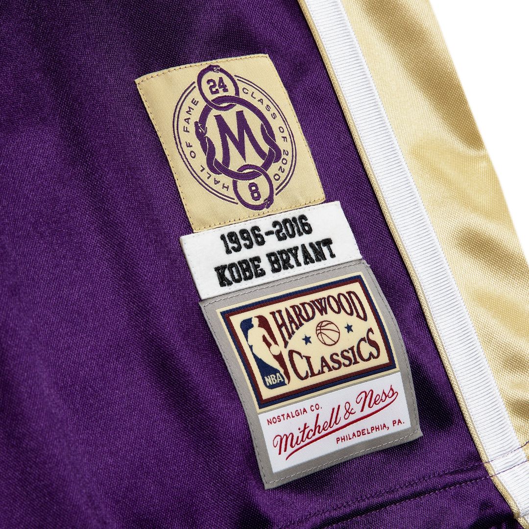 Los Angeles Lakers Kobe Bryant Mitchell & Ness Hall of Fame Class of 2020 #8 Authentic Jersey - Purple