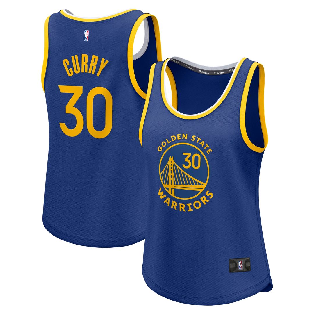 Golden State Warriors Stephen Curry Fanatics Women's Fast Break Player Jersey - Icon Edition - Royal