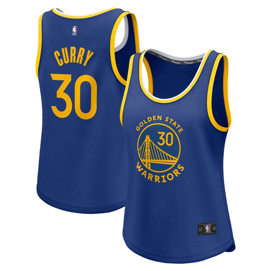 Golden State Warriors Stephen Curry Fanatics Women's Fast Break Player Jersey - Icon Edition - Royal
