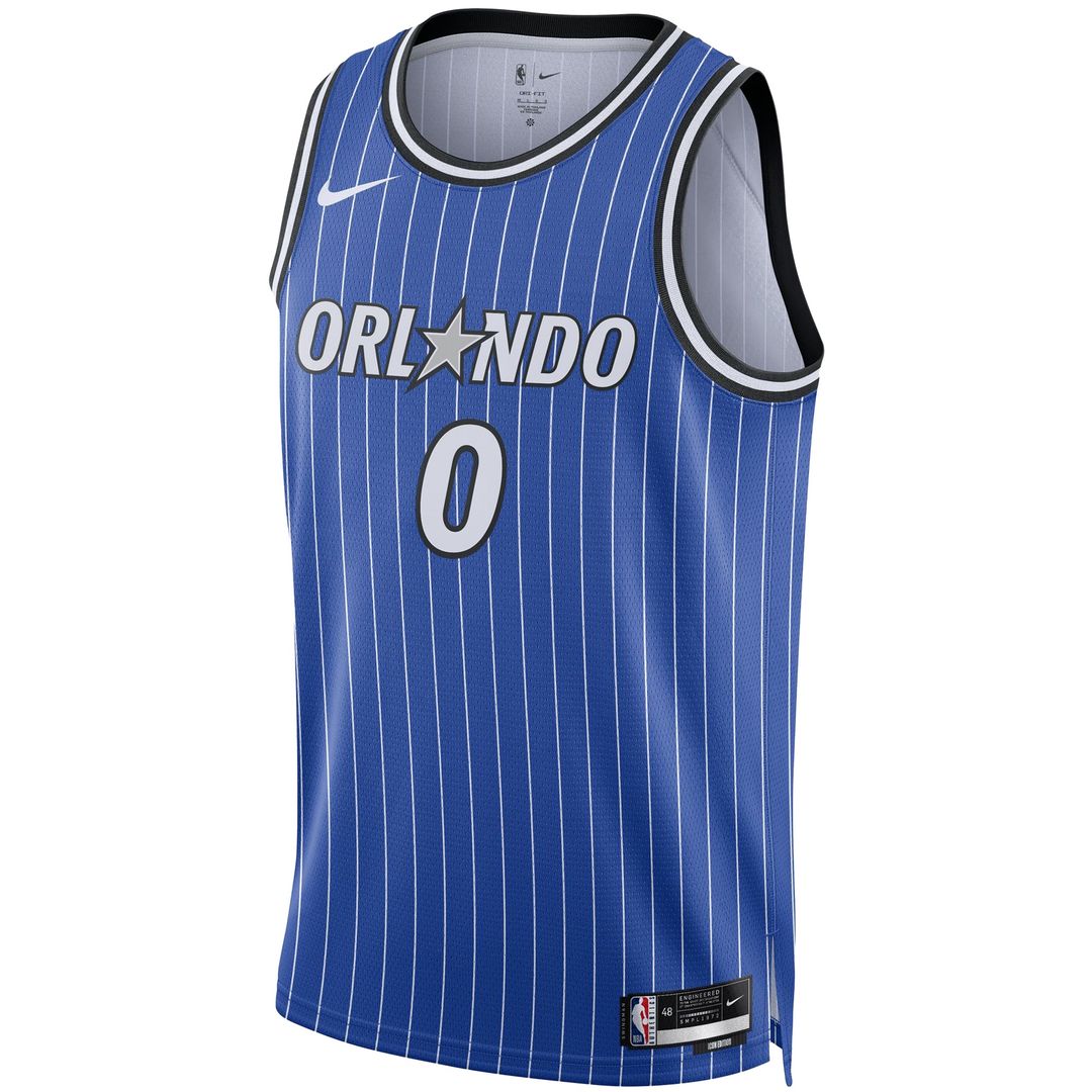Orlando Magic Anthony Black Nike Unisex Swingman Player Jersey - Icon Edition - Blue