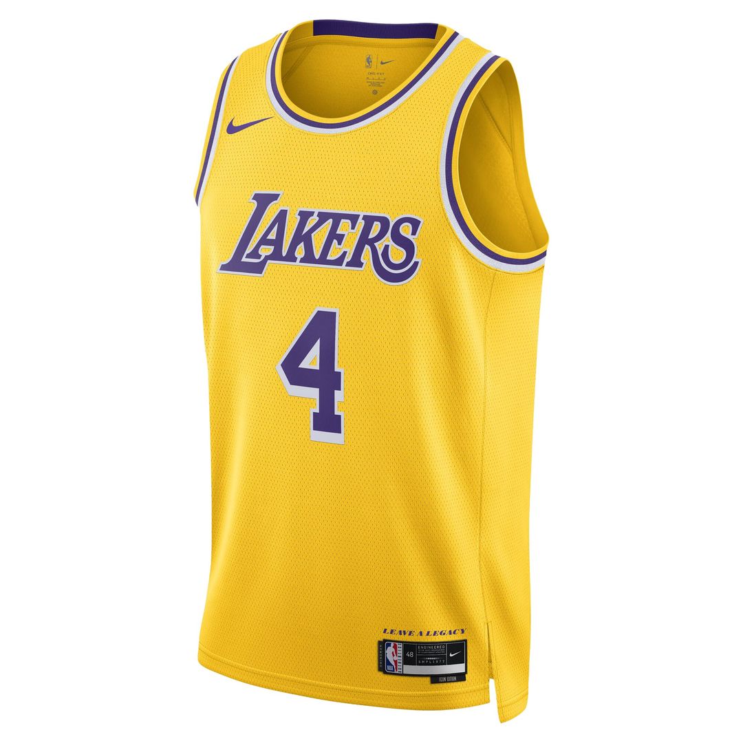 Los Angeles Lakers Dalton Knecht Nike Unisex Swingman Jersey - Gold