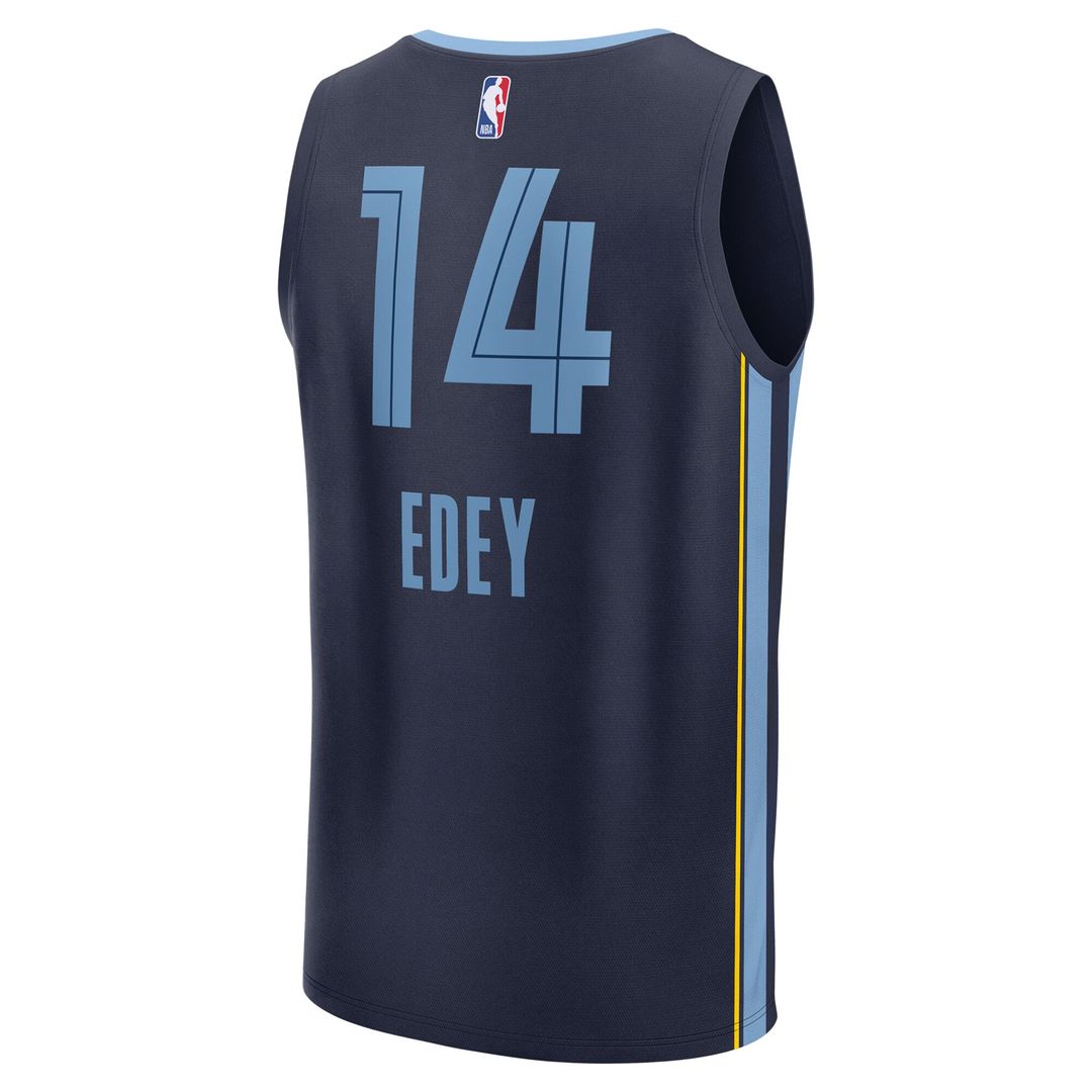 Memphis Grizzlies Zach Edey Fanatics 2024 NBA Draft Fast Break Player Jersey - Icon Edition - Navy