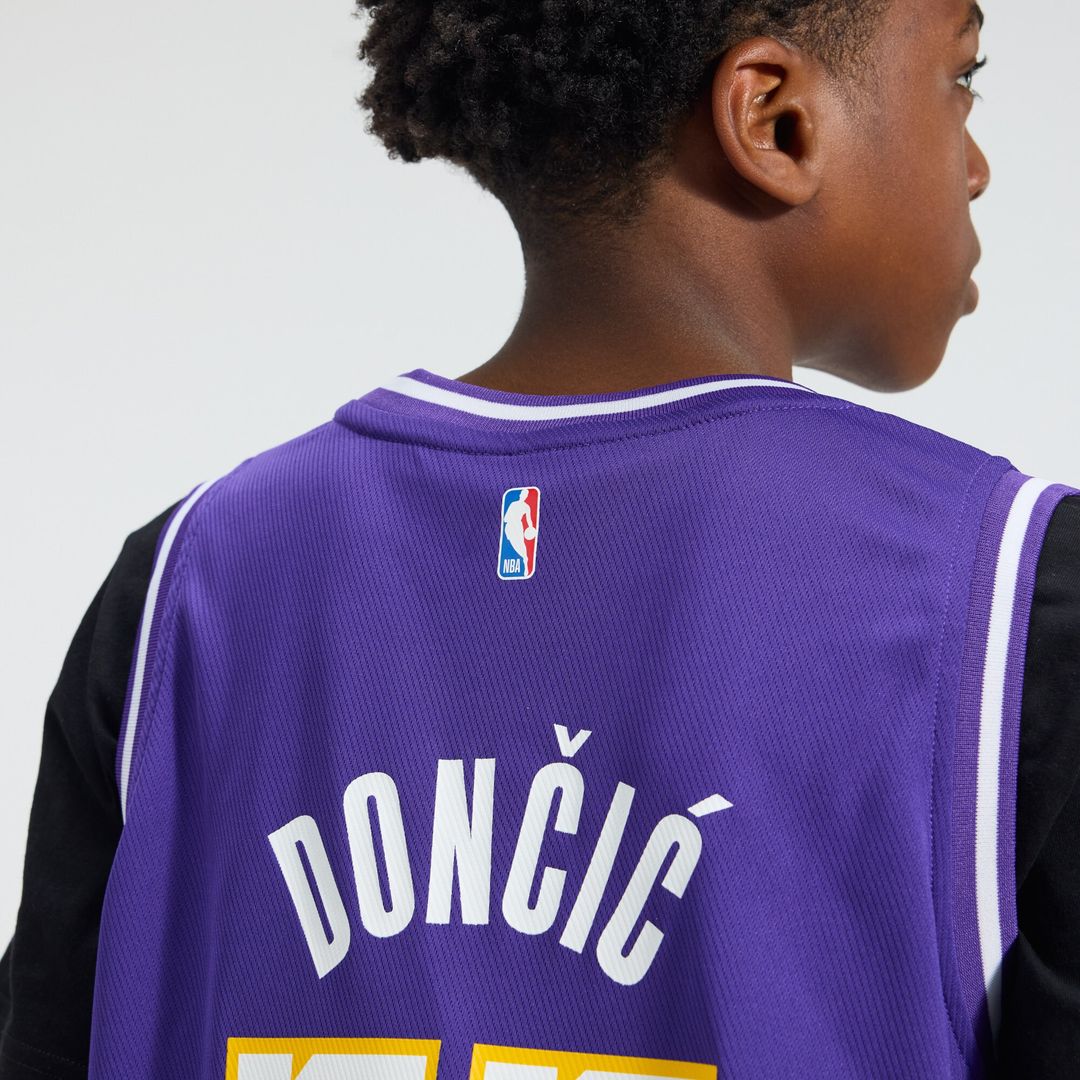Los Angeles Lakers Luka Dončić Fanatics Youth Fast Break Jersey - Statement Edition - Purple