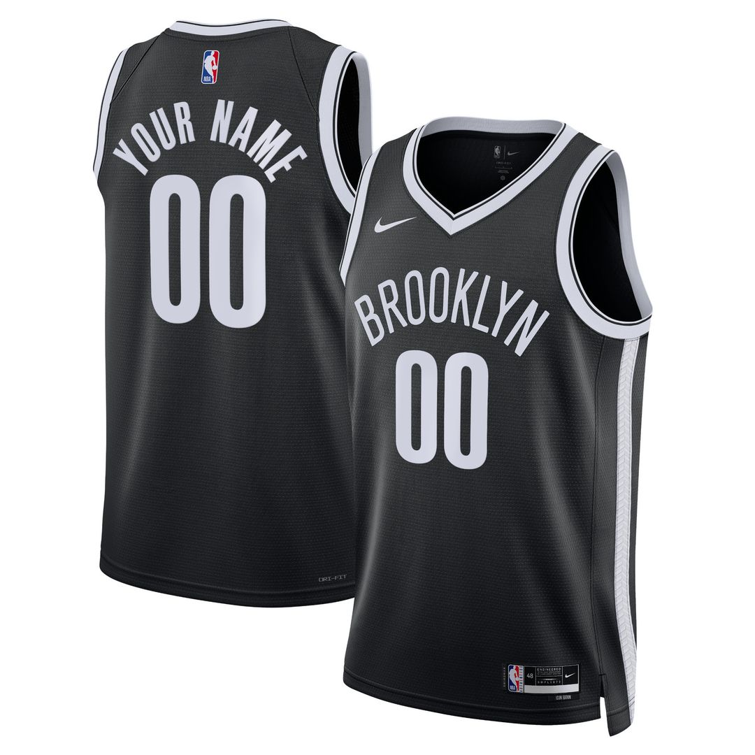 Brooklyn Nets Nike Unisex Swingman Custom Jersey White - Association Edition